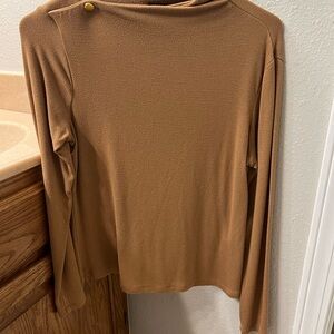 Banana Republic Tan Knit Top